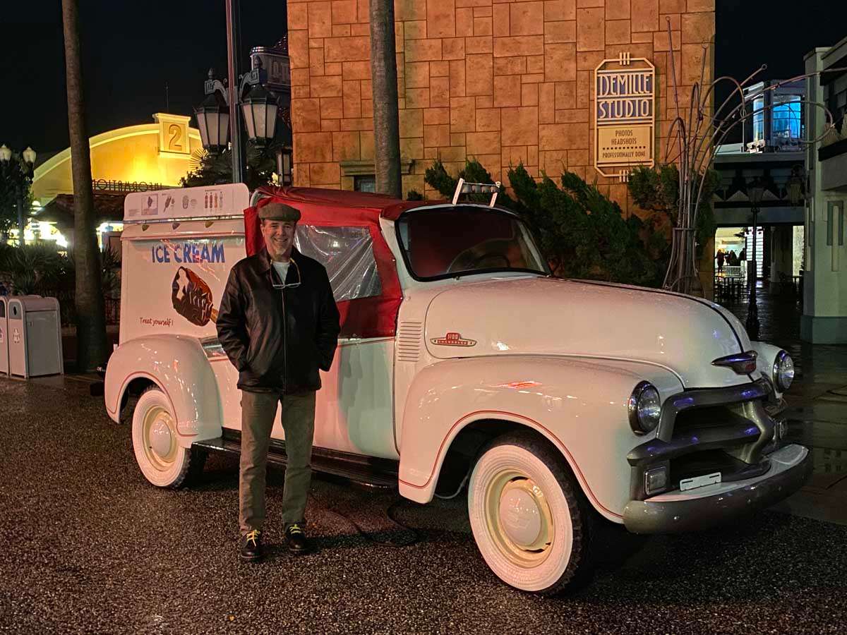 Reuben at Disneyland Paris.
