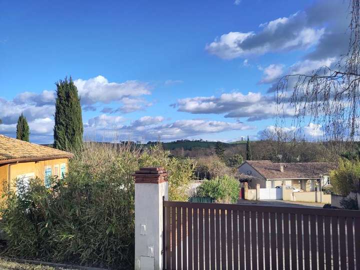 View of French countryside in Lavaur