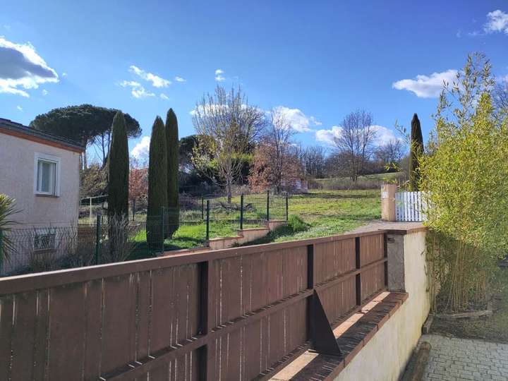 View of French countryside in Lavaur