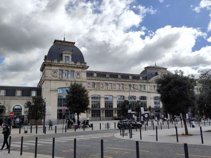 Exterior Toulouse's train station